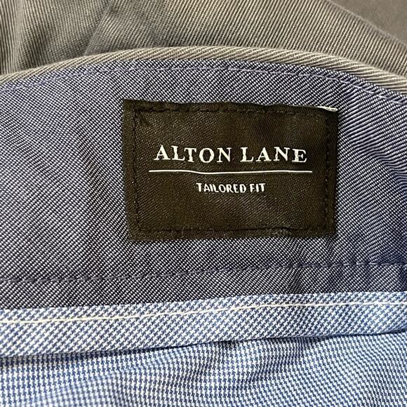 Alton Lane Medium Gray Tailored Fit Mercantile Trousers Dress Pants Size 40R NEW - Picture 8 of 9